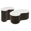 Salongbord Mayfield brunt sett med 2 Richmond Interiors Sofabord