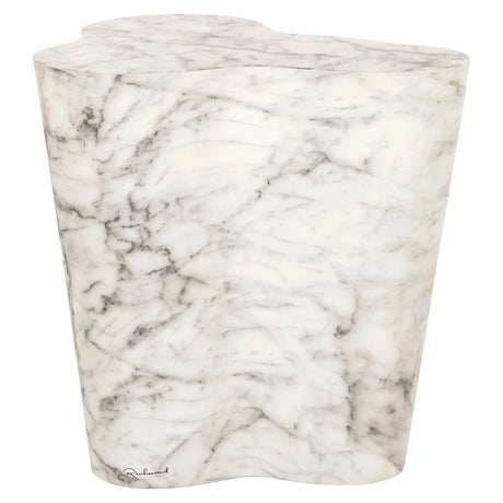 Utendørs sidebord Rockyard hvit marmorlook Richmond Interiors Sidebord