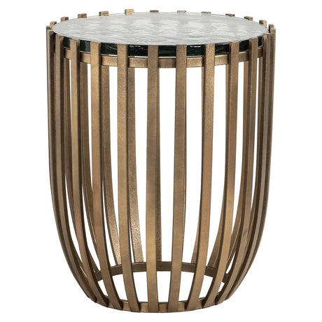Endebord Volante gull 47,5Ø Richmond Interiors Sidebord