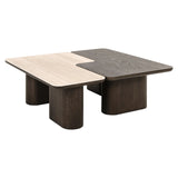 Salongbord Nando brun Sett med 2 Richmond Interiors Sofabord