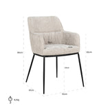 Spisestol Bella natural renegade Richmond Interiors Spisestol