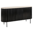 Sideboard Hampton mørk brun Richmond Interiors Skjenk