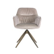 Spisestol Aline khaki fløyel svingbar flammehemmende Richmond Interiors Spisestol