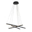 Lysekrone Amira svart Richmond Interiors Taklampe
