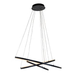 Lysekrone Amira svart Richmond Interiors Taklampe