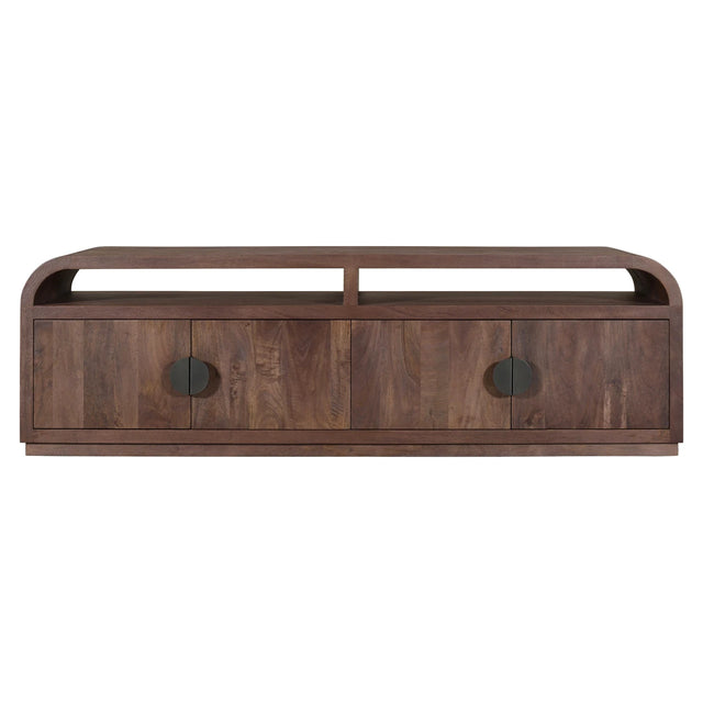 TV-benk Baldwin krydderbrun Richmond Interiors TV-benk