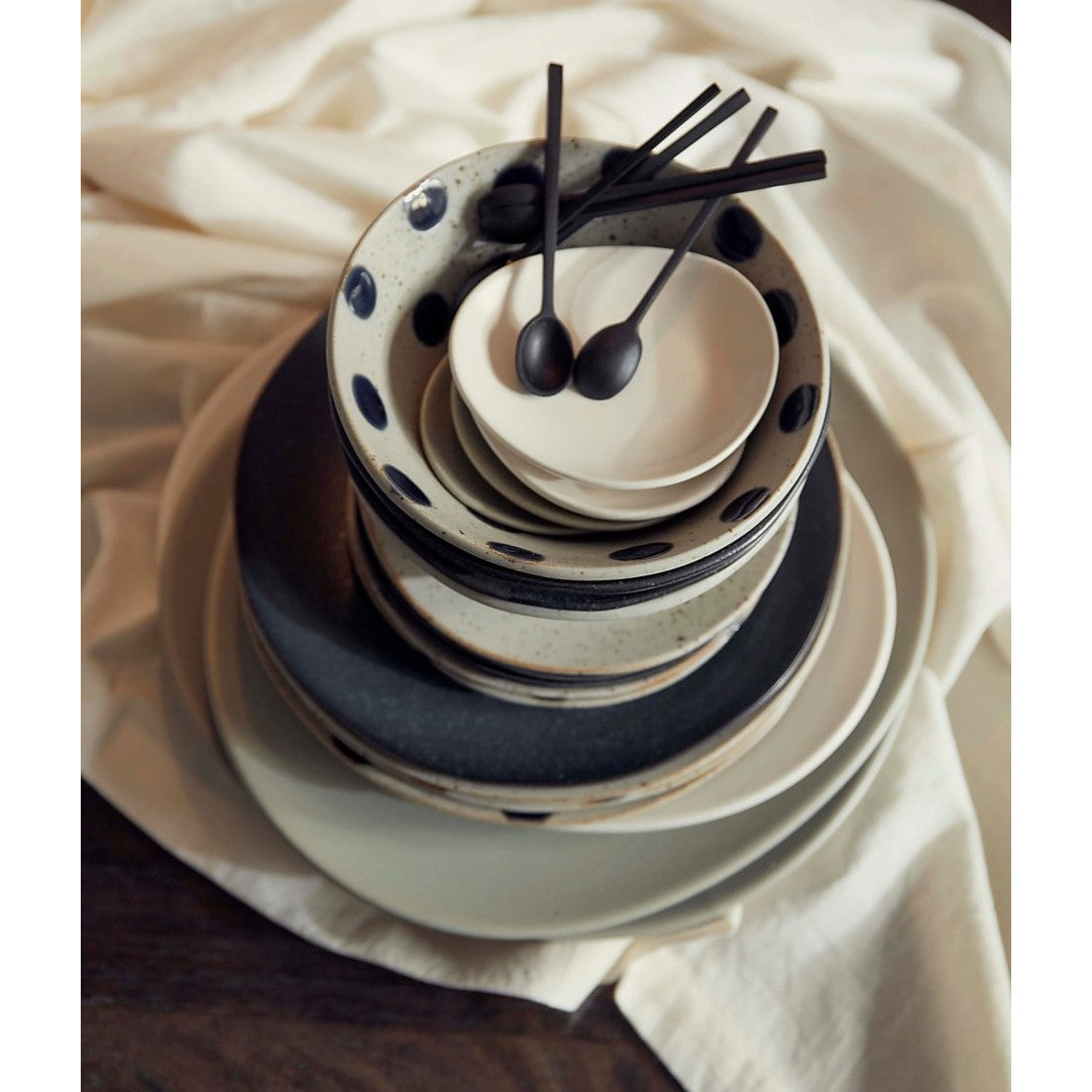 Café latte skei i rustfritt stål - l19 cm - mat sort Nordal CUTLERY