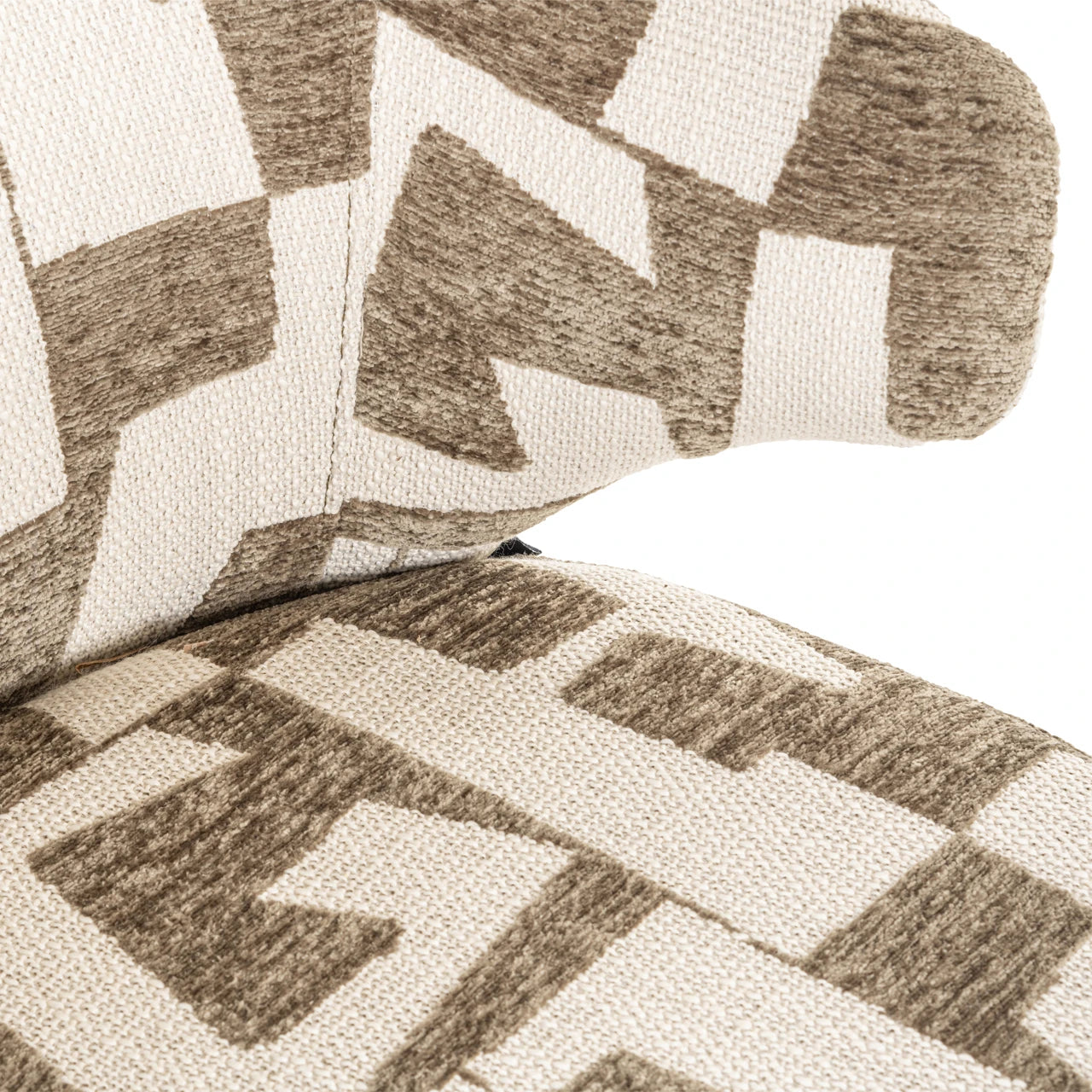 Spisestol Milly moss graffic swivel Richmond Interiors Spisestol
