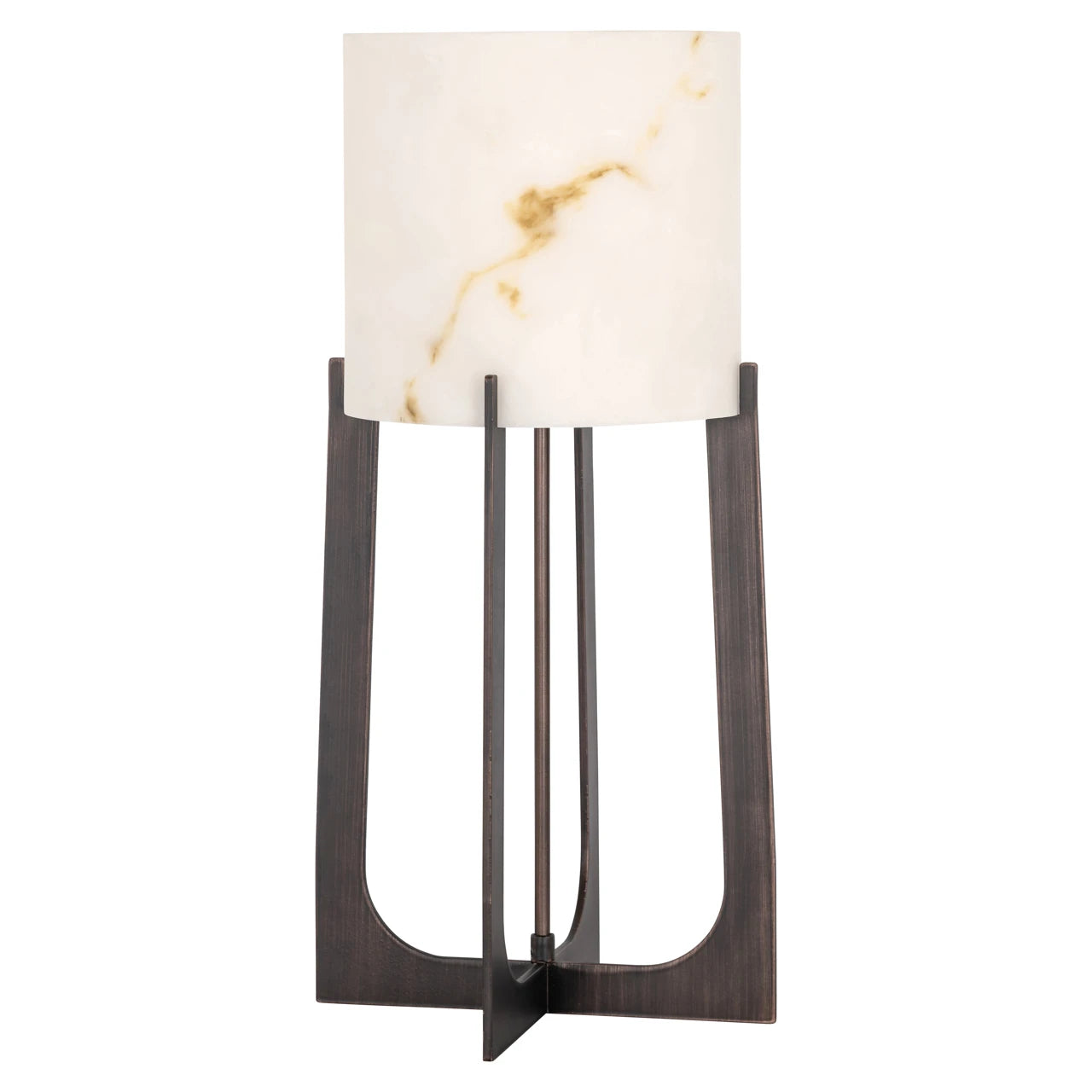 Bordlampe Loura bronse liten Richmond Interiors Bordlampe