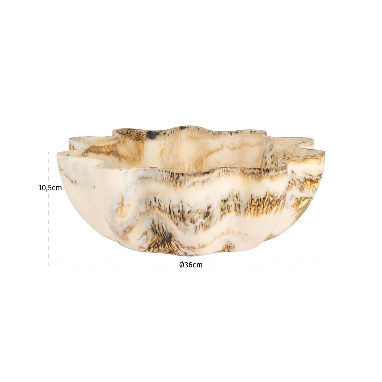 Bowl Lotus natural Richmond Interiors Diverse
