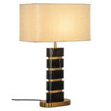 Bordlampe Levina svart/gull Richmond Interiors Bordlampe