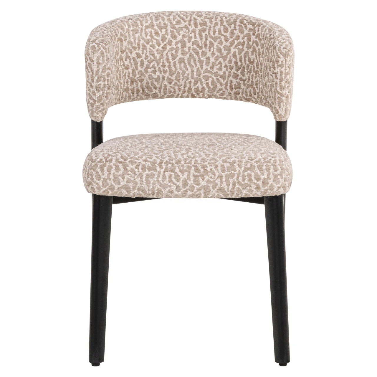 Spisestol Zeno beige leopard Richmond Interiors Spisestol