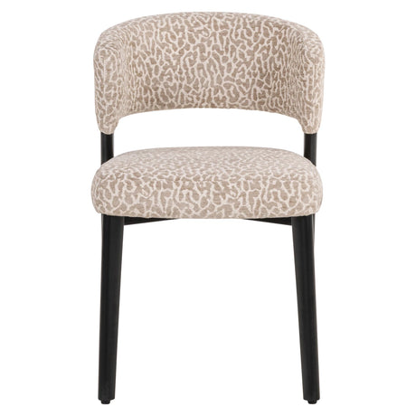 Spisestol Zeno beige leopard Richmond Interiors Spisestol