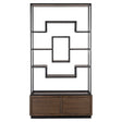 Utstillingsskap Bonvoy brun Richmond Interiors Vitrineskap