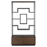 Utstillingsskap Bonvoy brun Richmond Interiors Vitrineskap