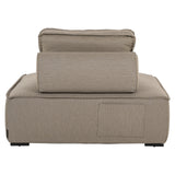 Utendørs loungestol Jondal taupe Richmond Interiors Lenestol