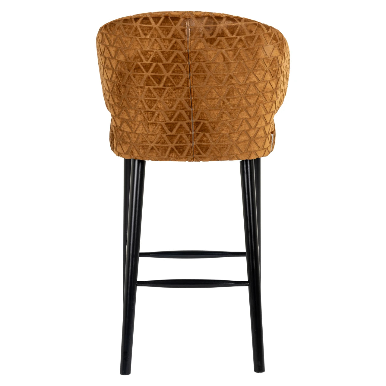 Barkrakk Indigo gammel gull trekant Richmond Interiors Barstol