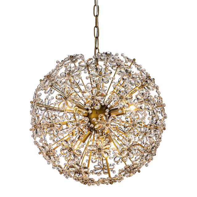 Lysekrone Cyntha bronse Richmond Interiors Taklampe