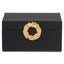Oppbevaringsboks Amal svart/gull stor Richmond Interiors Oppbevaring
