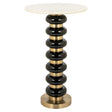 Endebord Barbara svart Richmond Interiors Sidebord