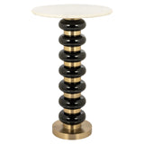 Endebord Barbara svart Richmond Interiors Sidebord