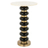 Endebord Barbara svart Richmond Interiors Sidebord
