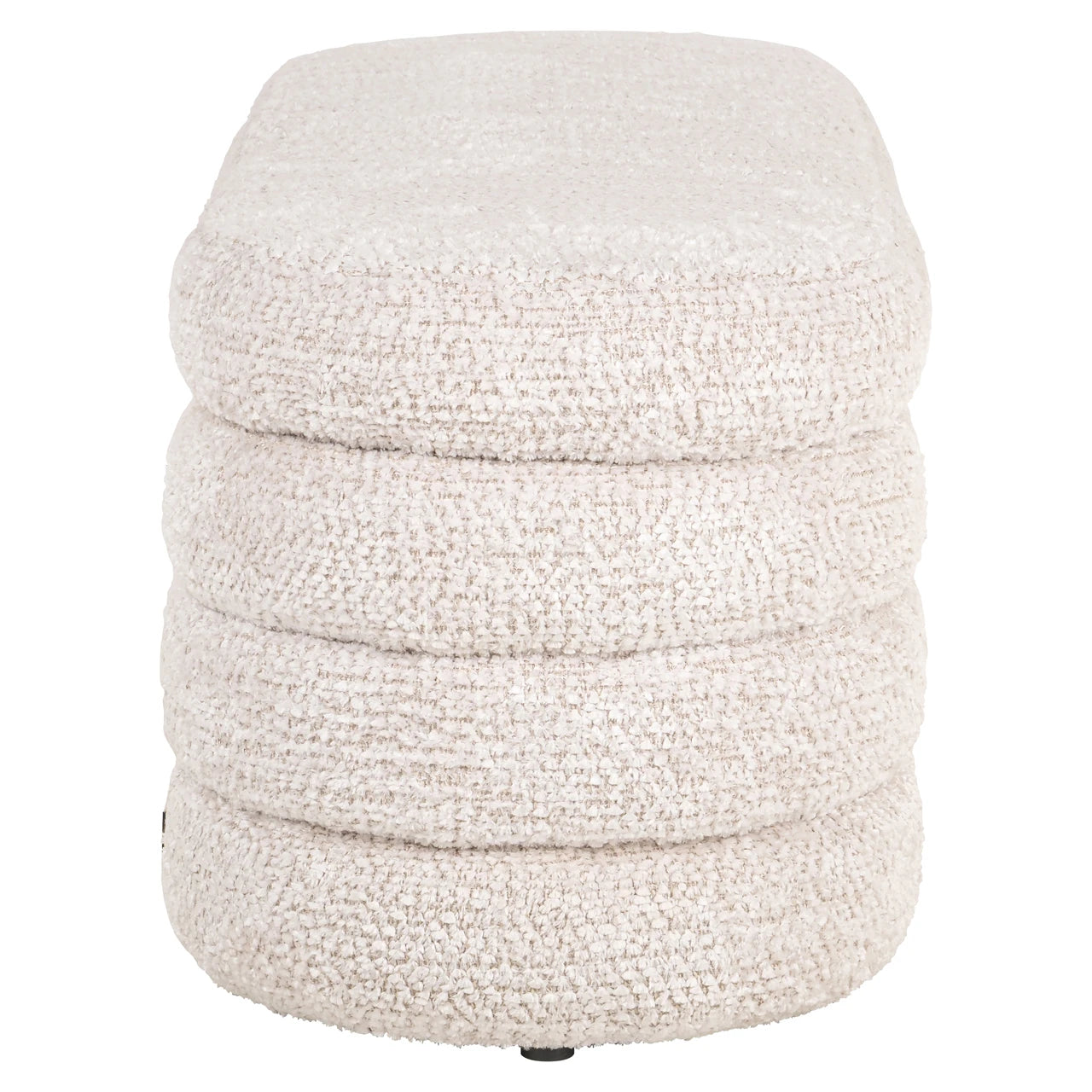 Pouffe & Footstool Camile nydelig krem Richmond Interiors Pall