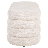 Pouffe & Footstool Camile nydelig krem Richmond Interiors Pall