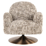 Loungestol Kagney brun omara svingbar Richmond Interiors Lenestol