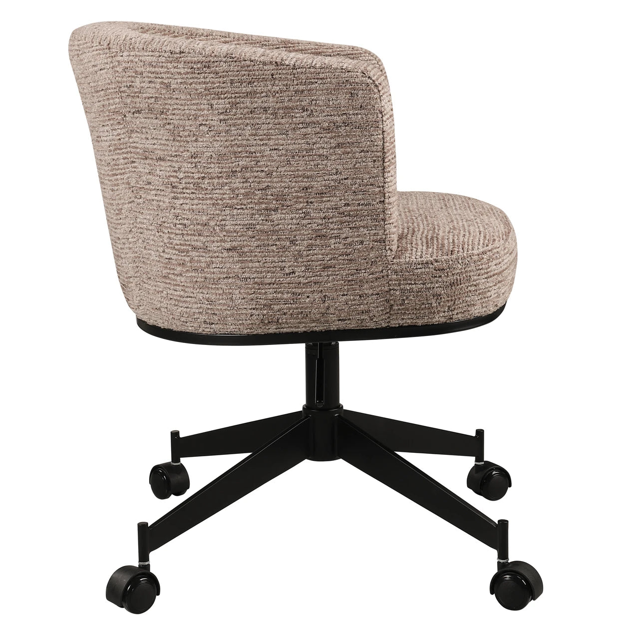 Spisestol Rochenne mocca lineær svingbar på hjul Richmond Interiors Spisestol