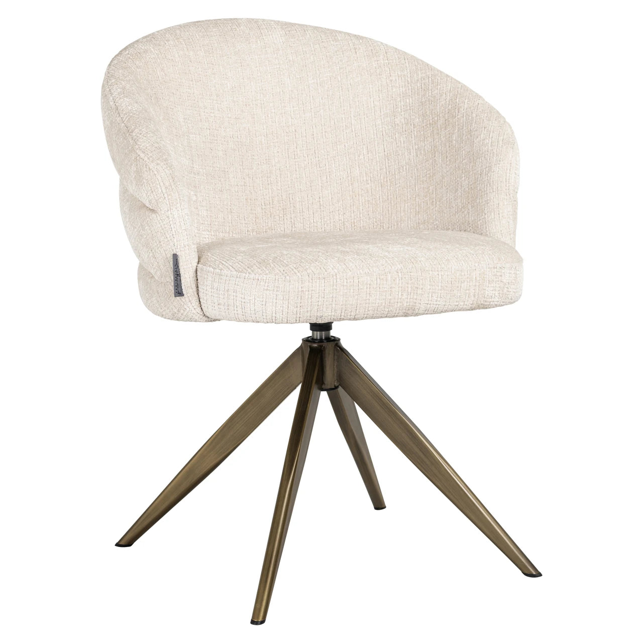 Spisestol Zendaya niagara beige roterbar Richmond Interiors Spisestol