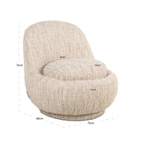Lenestol Arlanda beige angora Richmond Interiors Lenestol