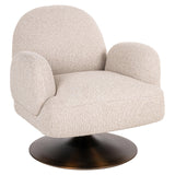 Lounge chair Kagney biscotti svingbar Richmond Interiors Lenestol
