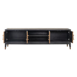 TV-benk Bloomville brass shagreen Richmond Interiors TV-benk