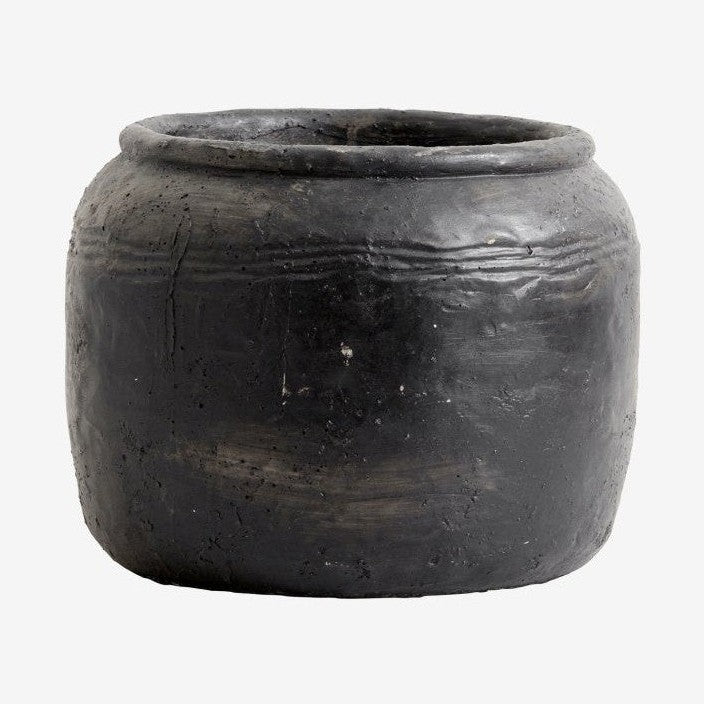CIRA urtepotter - h18 cm - sort Nordal INDOOR POT