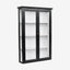 CLASSIC treveggskap - 120x82 - svart/hvitt Nordal WALL/ DISP