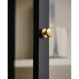 CLASSIC treveggskap - 120x82 - svart/hvitt Nordal WALL/ DISP