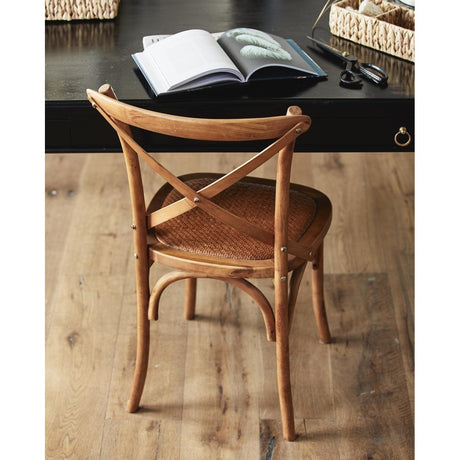 CROSS spisebordstol med kryss - natur Nordal CHAIRS+ARM