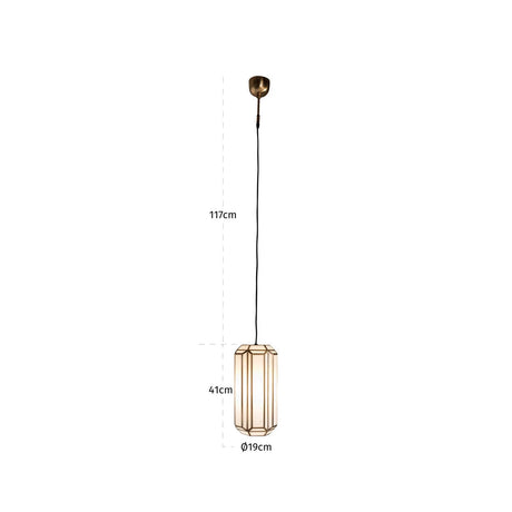 Lysekrone Elona messing antikk Richmond Interiors Taklampe