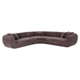 Sofa Gianelle være rett mørkebrun Richmond Interiors Sofa