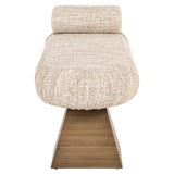 Bench Alexander Jones beige angora Geneva Richmond Interiors Benk