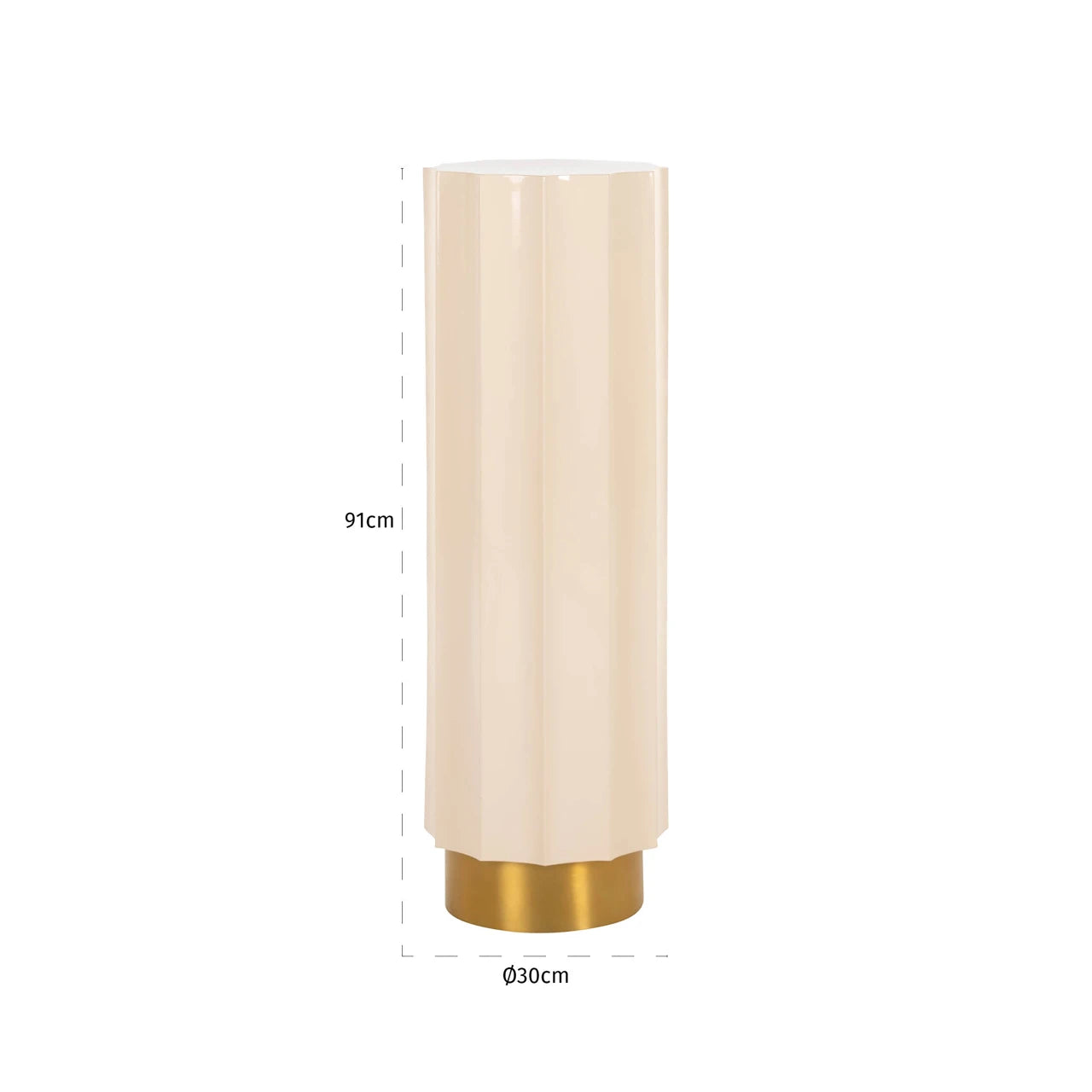 Kolonne Isabelle beige Richmond Interiors Skap