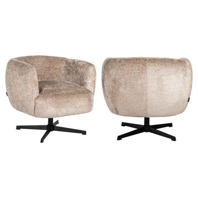 Lounge chair Estelle sau naturlig svingbar Richmond Interiors Lenestol
