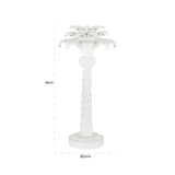 Lysestake Palma hvit stor Richmond Interiors Lysestake