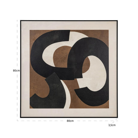 Veggkunst Euphoria brun høyre Richmond Interiors Bilde