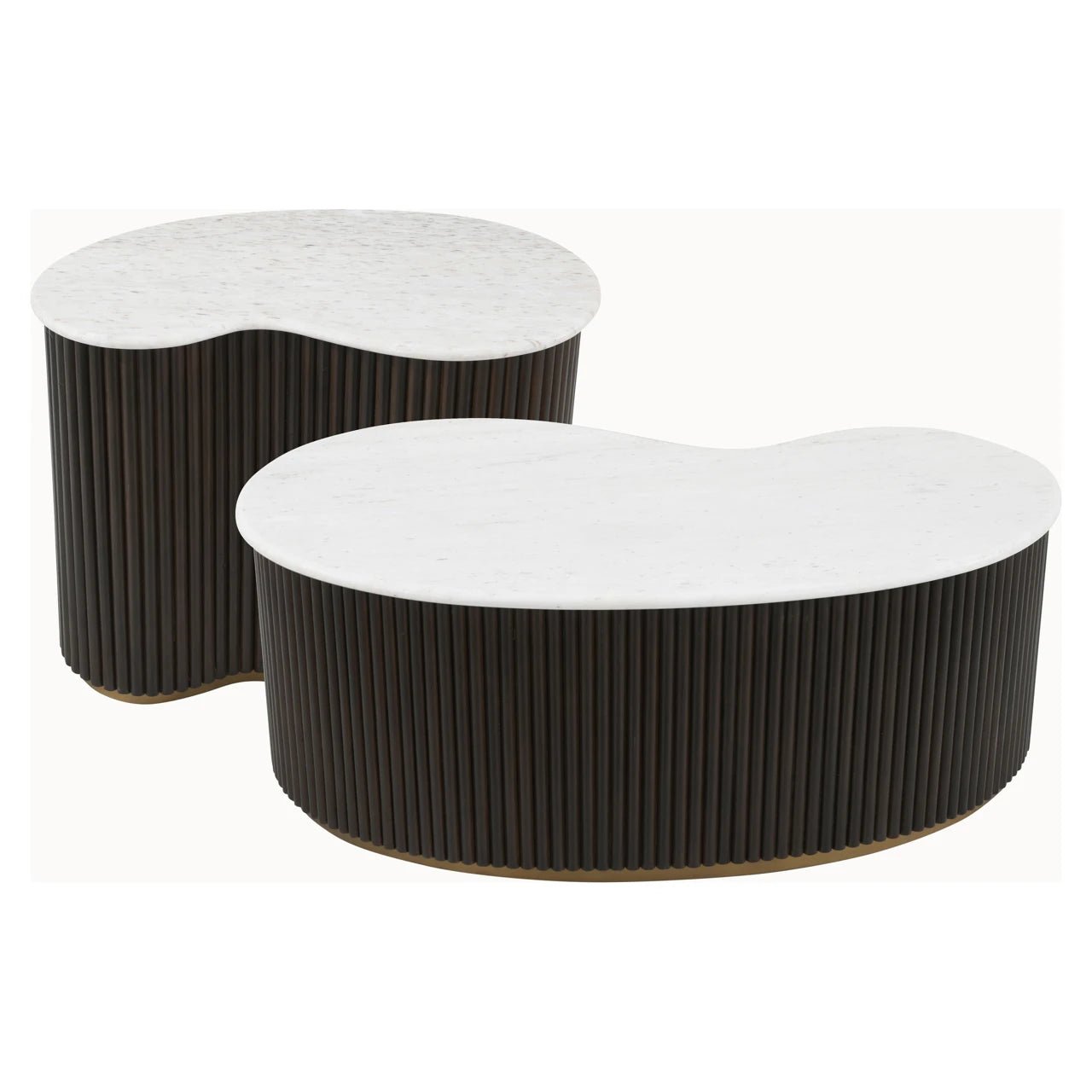 Salongbord Mayfield brunt sett med 2 Richmond Interiors Sofabord