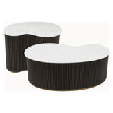 Salongbord Mayfield brunt sett med 2 Richmond Interiors Sofabord