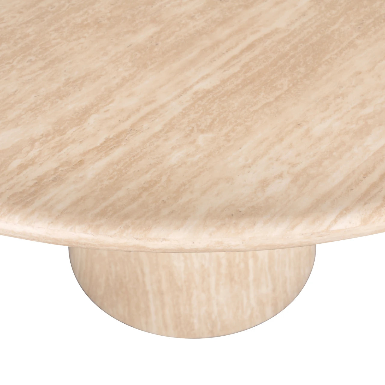 Spisebord Fictus beige 140Ø Richmond Interiors Spisebord