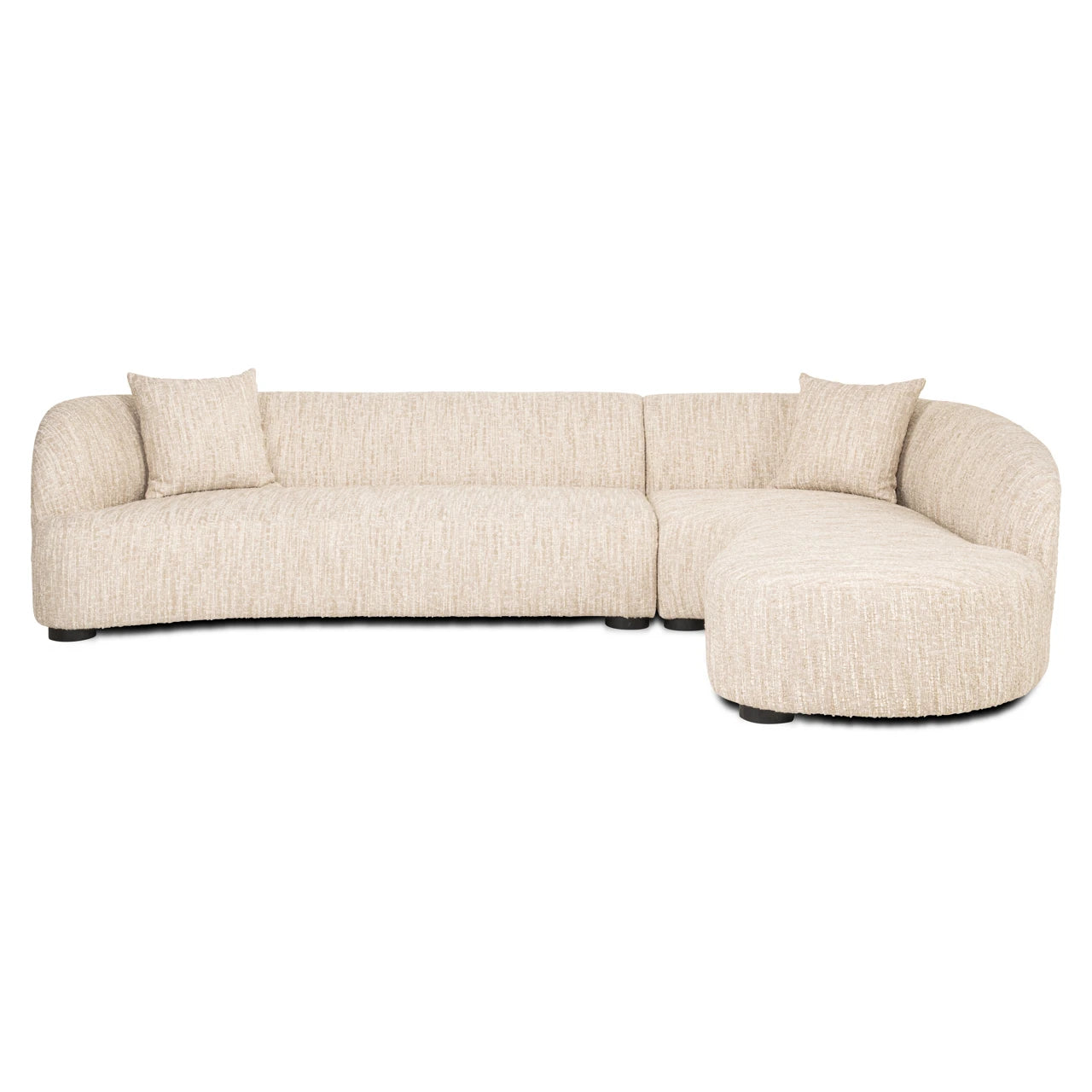 Sofa Pandora beige angora lounge høyre Richmond Interiors Sofa