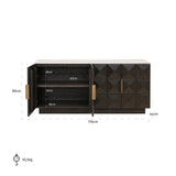 Skjenk Claremont brun Richmond Interiors Skjenk